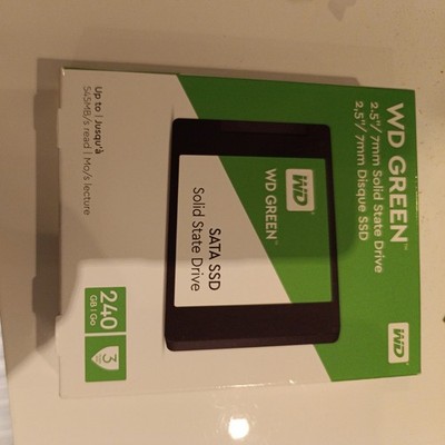 Western Digital WD Green 240GB 2,5'' SATA Interne SSD || NEU und OVP