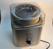 Heladera Cuisinart de dos cuartos de galón, modelo ICE-30BC SS, papeles, ligeramente usada