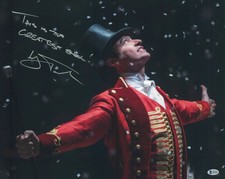 HUGH JACKMAN SIGNED AUTOGRAPH THE GREATEST SHOWMAN 16X20 PHOTO BECKETT WITH INSC