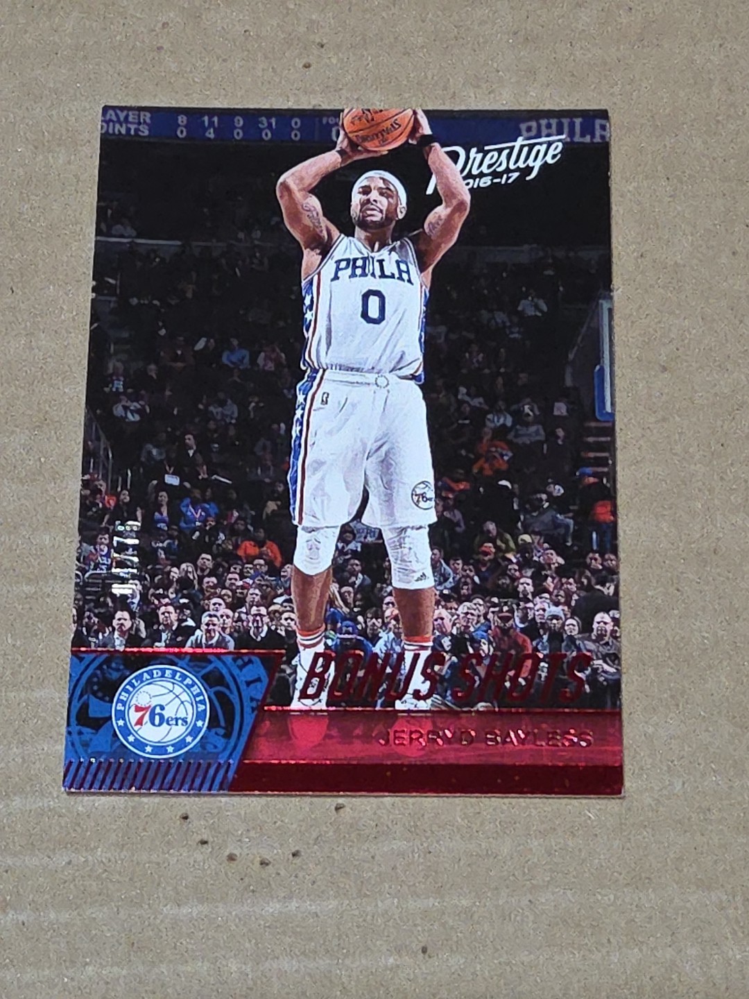 2016-17 Panini Prestige Bonus Shots Red #d/75 Jerryd Bayless #117 