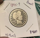 1895-P Barber Quarter Dollar