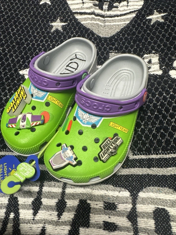 Zueco Crocs Buzz Lightyear Toy Story 3m 5w Disney Pixar Edición Limitada Foto 2 de 4