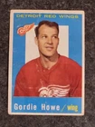 GORDIE HOWE 1959-60 TOPPS NHL HOCKEY #63  VG