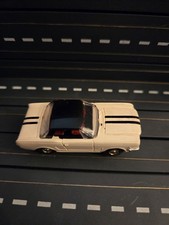 Aurora TJet 65 1965 White Mustang Black Hardtop Thunderjet NICE WOW