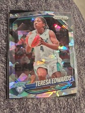 2025 Panini Prizm WNBA - Ice Prizms #126 Teresa Edwards