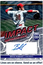 2023 Panini Elite Extra Edition Bryce Hubbart Impact Impressions Signatures