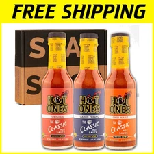Mild Hot Sauce Trio: , Garlic Fresno, Chili Maple