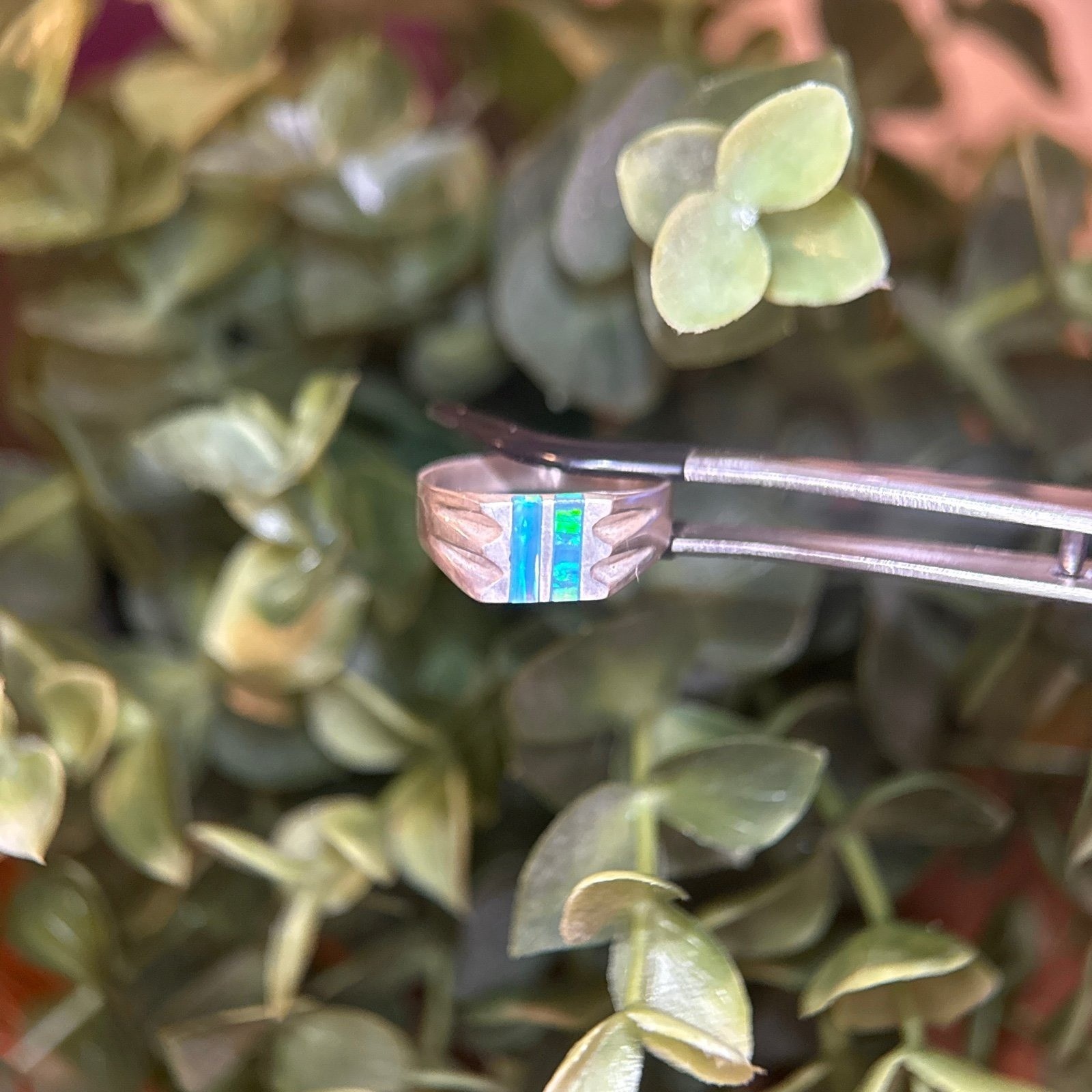 925 Silver Opal Ring - image 3
