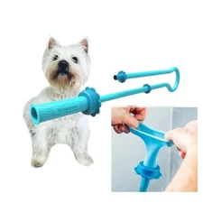 Rinseroo: Slip-on Dog Wash Hose Attachment. Pet Bather for Showerhead and Sink.