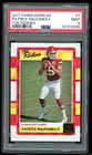 2017 Panini Donruss - The Rookies Patrick Mahomes II #7 RC PSA 9
