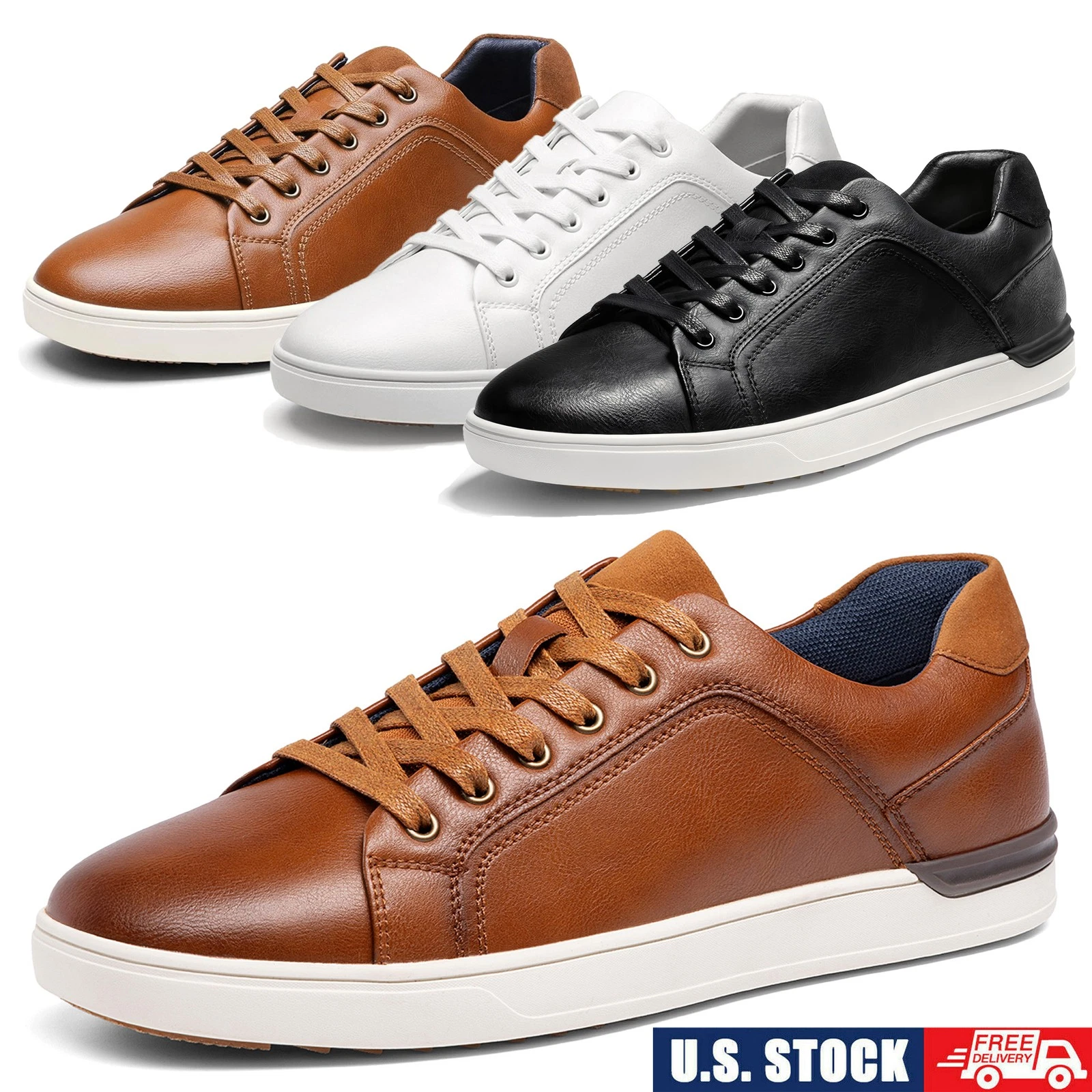 US Men's Casual Shoes Classic Skate Shoes Fashion Sneakers Size 6.5-13