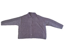 Atsuro Tayama Purple Knit Sweater Size 36 Japan / US 4-6