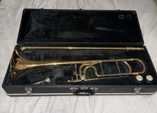 Jupiter CEB 740 F Trigger Trombone with Three Mouthpieces READ DESCRIPTION 