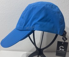 UPF 50 Blue Foldable Baseball Cap Sun Protection Quick Dry Portable Folding NEW
