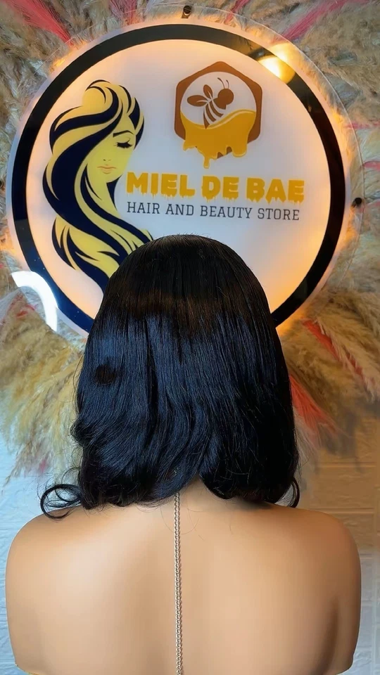 Human hair  wig lace front  - Image 3 of 4