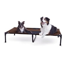 K H Elevated Dog Cot XL 50x32 Cooling Mesh