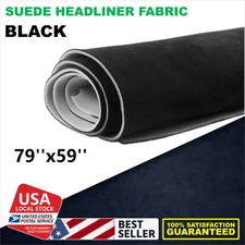 Car Auto SUV Roof Upholstery Replacement Headliner Fabric 79''x59''Breathability