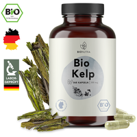 Bionutra® Bio Jod Kapseln Hochdosiert – Aus Bio-Kelp Braunalgen Schottland