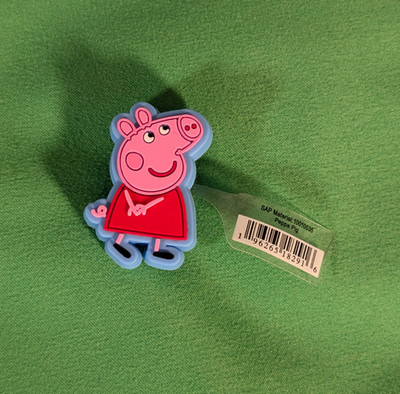 New Original Jibbitz Crocs Charm: Peppa Pig 1PC