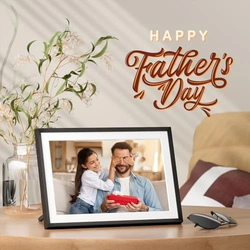 ARZOPA 10.1" Wifi Digital Picture Frame 32GB Storage P101W - Black - Image 2 of 4