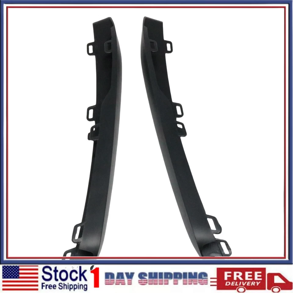 For BMW 320i 328d 330e 330i 340i Front Bumper Cover Molding Left+Right Side 2PC - Imagem 2 de 4
