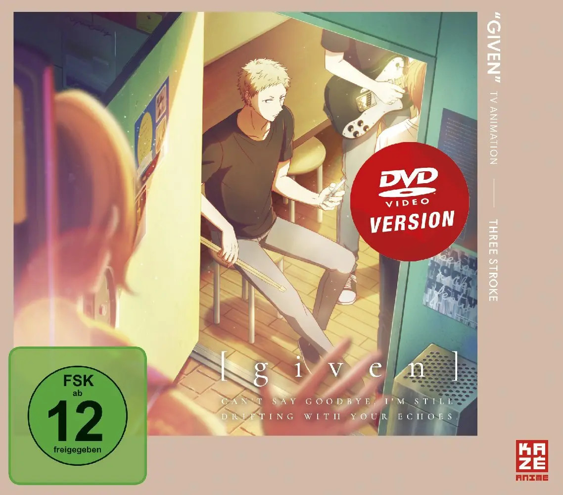 Given - Staffel 1 - Vol.3 - [DVD] | Anime-Liebesgeschichte, Bandmitglieder, Gitarre-Thema - Bild 3