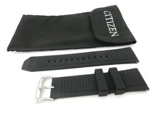 Citizen CZ Smartwatch Watch Strap Black Silicone 59-S54434