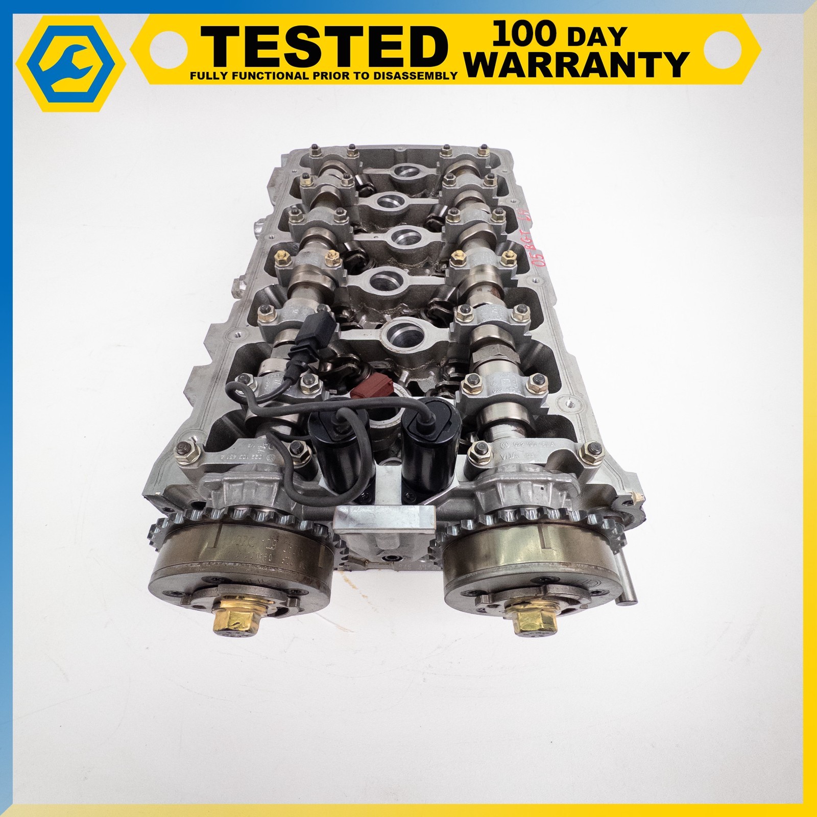 03-13 BENTLEY CONTINENTAL GT FLYING SPUR 6.0L W12 LEFT ENGINE CYLINDER HEAD OEM