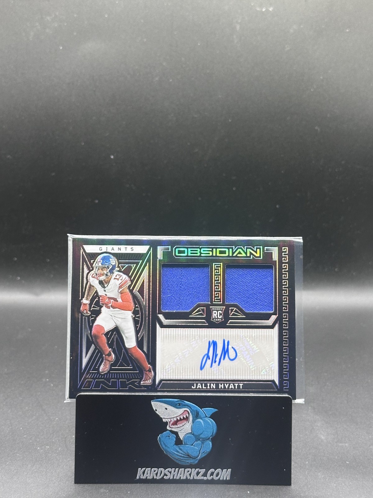 2023 Panini Obsidian Jalin Hyatt Rookie Patch Auto /199