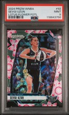 2024 Panini Prizm #92 Sevgi Uzun RC Lotus Flower FOTL /3 PSA 9 POP 1 NONE HIGHER