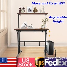 Multi Functional Foldable Desk, Modern Computer Desk, Adjustable Computer Table