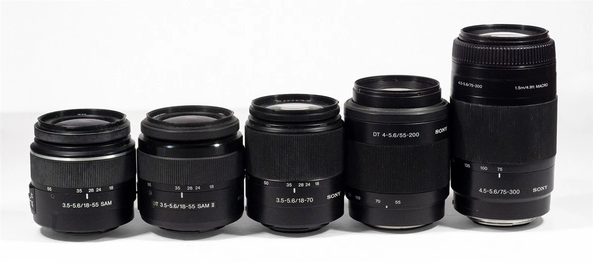Sony A-mount 75-300mm Focal Camera Lenses for sale | eBay