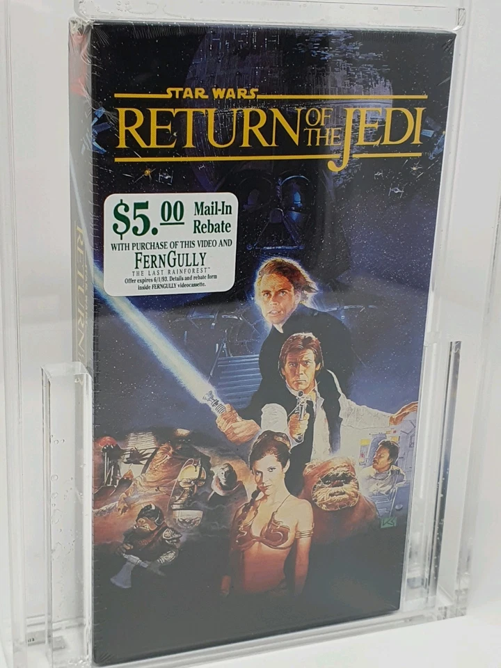 Star Wars (Episode VI) Return of the Jedi VHS NEU sealed IGS 9 (No VGA, CGC, BGS - Bild 2 von 4