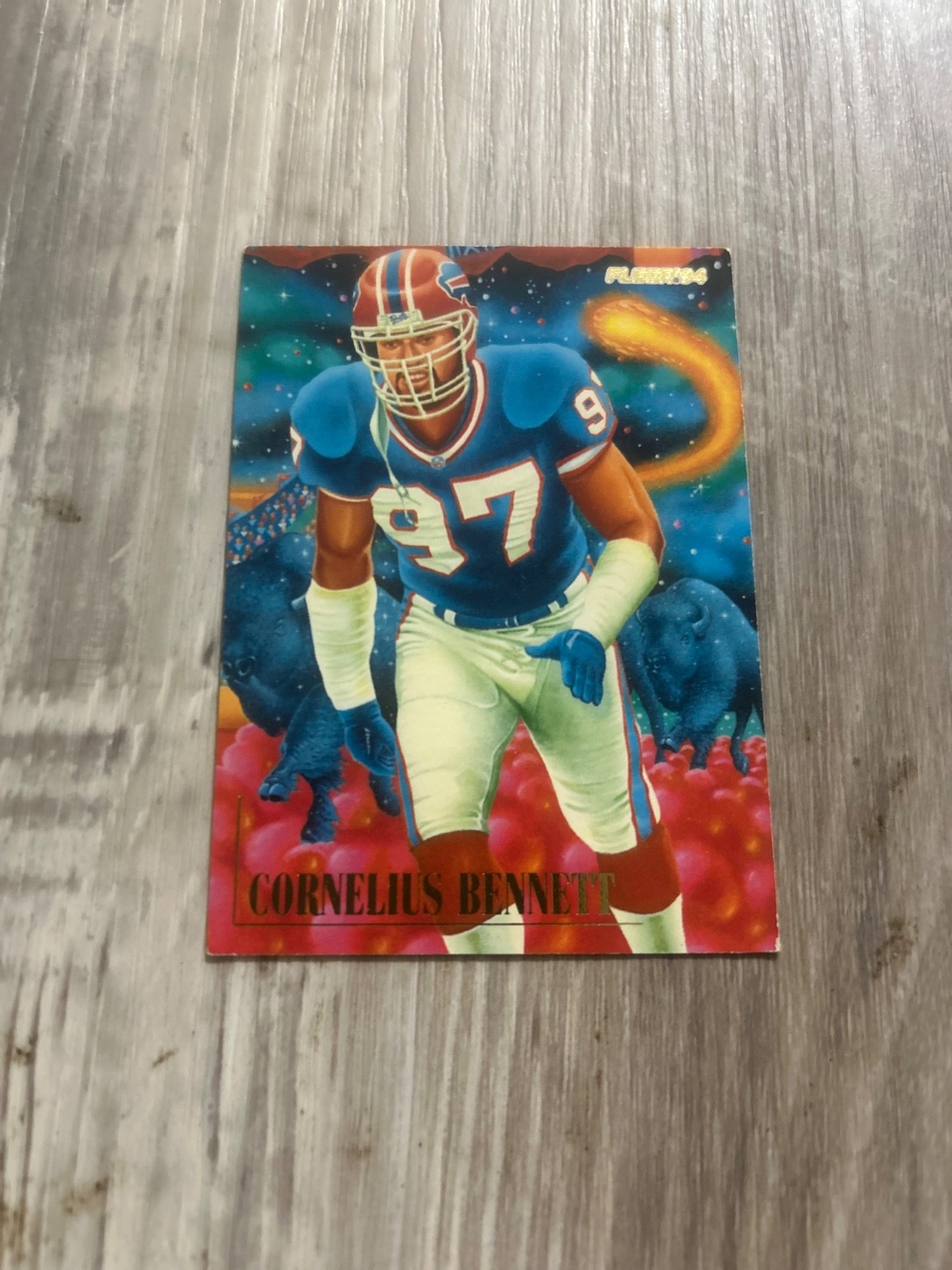 1994 Fleer - Pro-Vision Cornelius Bennett #8 FREE SHIP