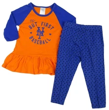 New York Mets MLB Outerstuff Toddler 2 Piece Set