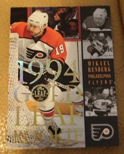 ROOKIE GOLD LEAF 1994 MIKAEL RENBERG ICE HOCKEY DONRUSS TRADING CARD
