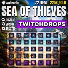 Sea Of Thieves: 72 ITEMS - Obsidian/Ewr/Ews/Seas/Frozen Horizon + 225k GOLD