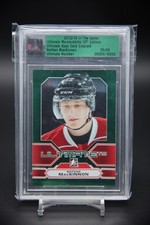 2012-13 ITG Ultimate Memorabilia 12TH Edition Emerald /60 Nathan MacKinnon