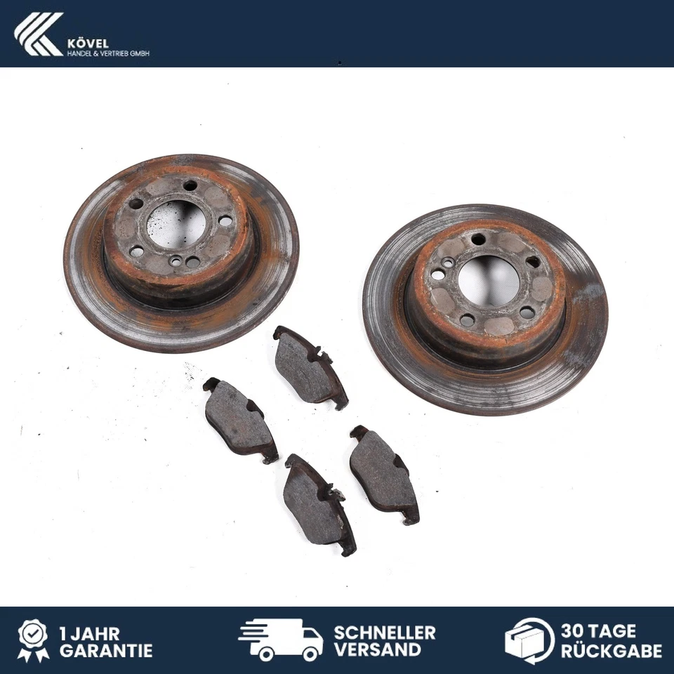 Disques 278mm Avec Plaquettes de Frein Arrière Mercedes Classe C W204 - Photo 1/3