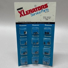 VTG Aurora XLERATORS 5 Slot Mag Wheels Front 73 FULL DISPLAY CARD 2767 - NOS