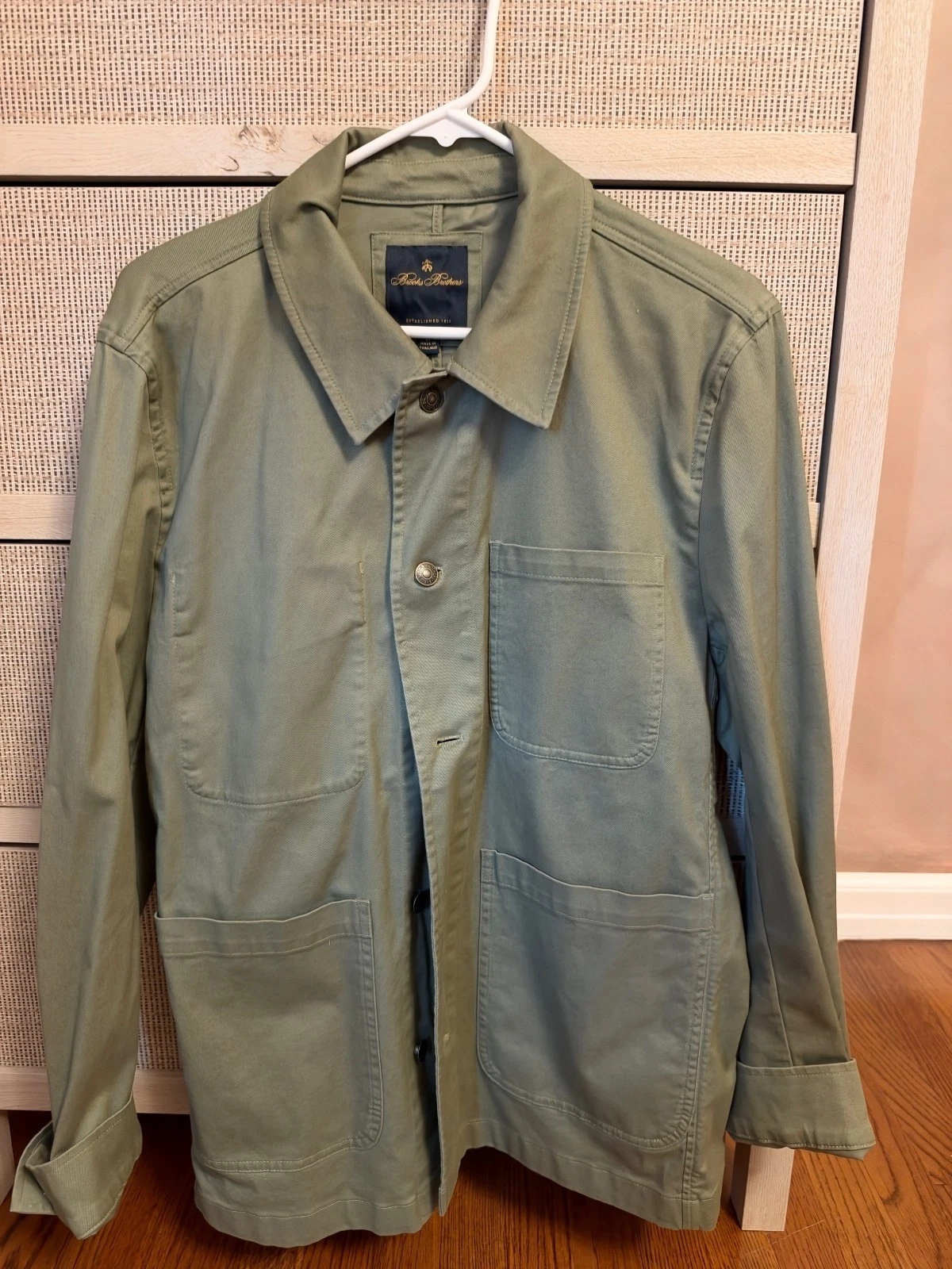 Brooks Brothers Work Jacket Mens Medium - product detail image 1