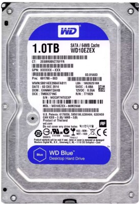 Mix Brand 1TB 7200RPM SATA3 ROHS DTO Hard Drive 613202-001 - System Pulled Drive