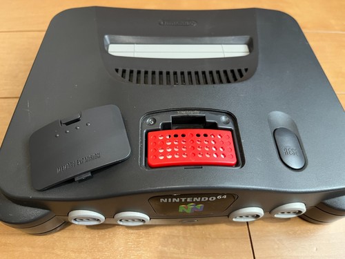 Nintendo 64 Console Original Black Color with Controller with Zelda - Picture 10 of 18