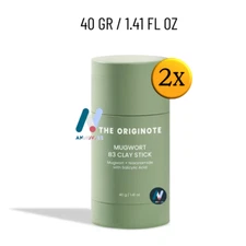 ORIGINOTE Mugwort Niacinamide Clay Stick Mask Acne Soothes Blackheads Pores 2PCS