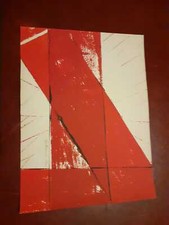 VENTURINO VENTURI...Olio su cartone...Cm. 33x25...Anno 1961... Particolarissima 