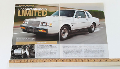 1987 BUICK TURBO T ORIGINAL 2009 ARTICLE