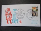 1982 FDC ITALY REPUBLIC ITALIAN FOLKLORE IL JEU DEL PONTE (P1182)