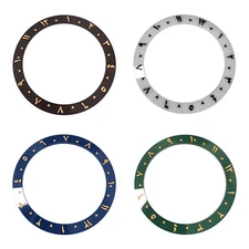 Outer Diameter 38mm Inner Diameter 30.5mm Ceramic Watch Bezel Replacement Ring