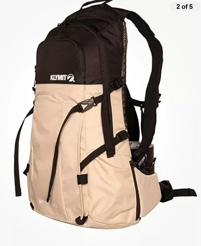Mochila de hidratación Klymit Mystic 20 L - 101 oz. Depósito (negro/bronceado) nuevo con etiquetas Foto 2 de 4