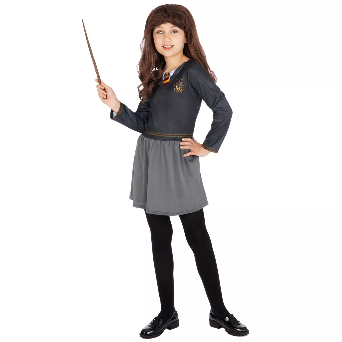 Déguisement Harry Potter Hermione enfants filles 5 6 7 8 9 10 11 12 ans gris